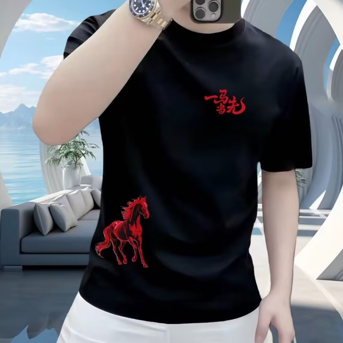 黑色